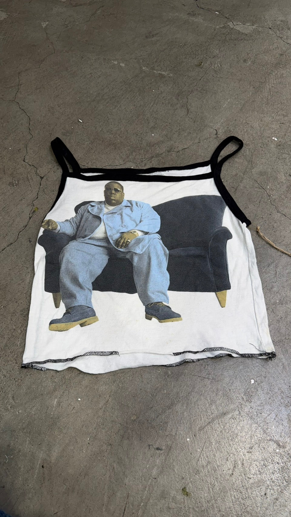 Vintage Biggie Smalls Reworked Cami Top