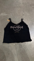 Reworked Hard Rock Cafe "Pattaya" Rhinestone Cami