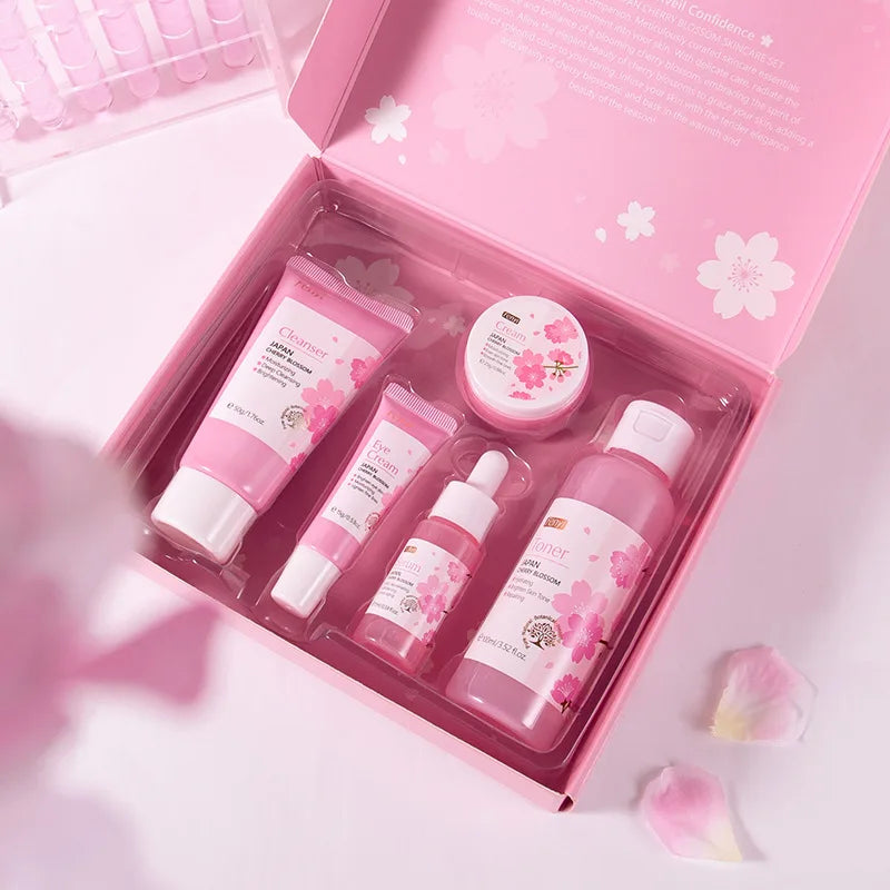 Sakura Skin Care Set (5 Pieces)