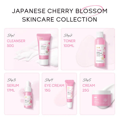 Sakura Skin Care Set (5 Pieces)