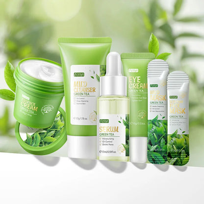 Green Tea Skin Care Set (6 Pieces)