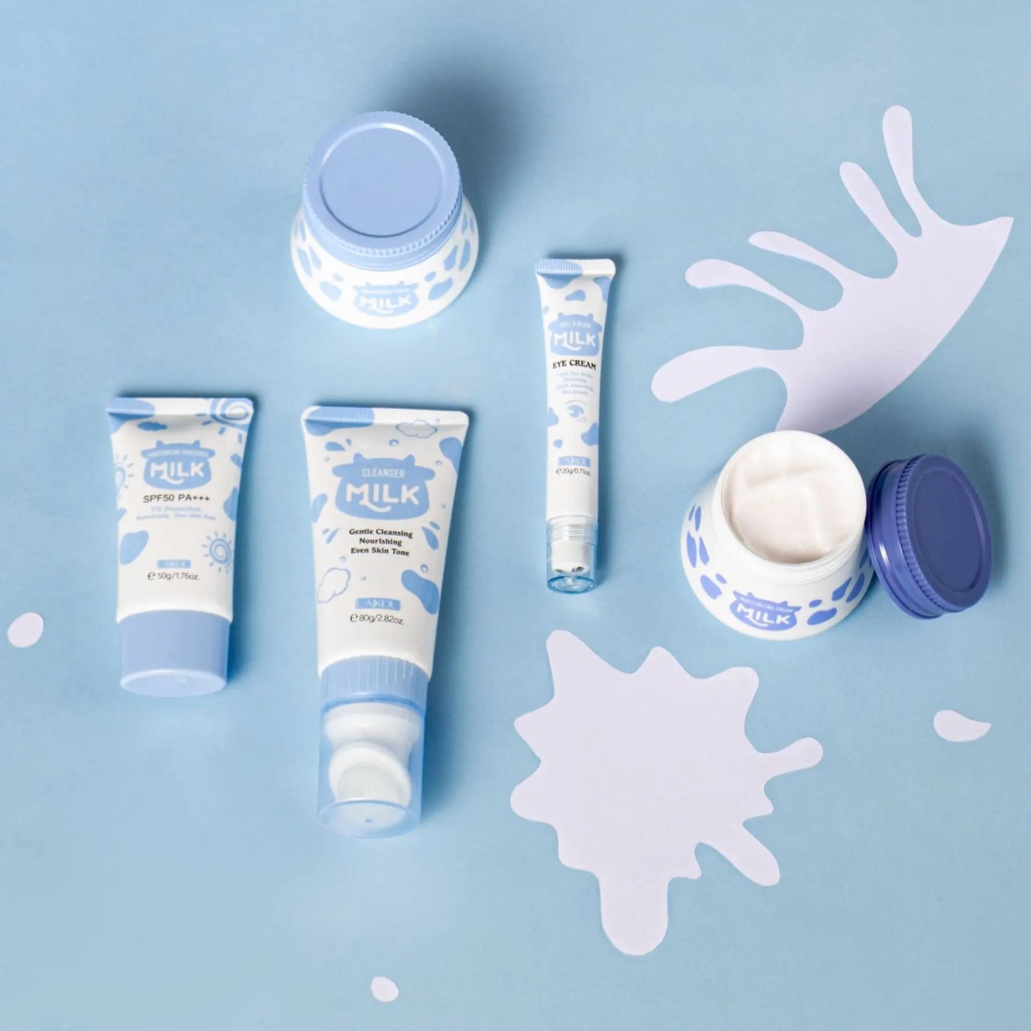 Milk Skin Care Set (5 Pieces)